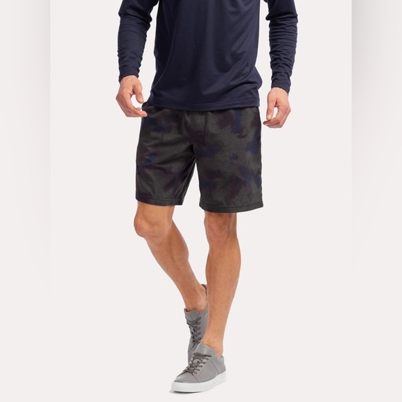 Rhone 9” Camo Blue Mako Athletic Short - Picture 1 of 9